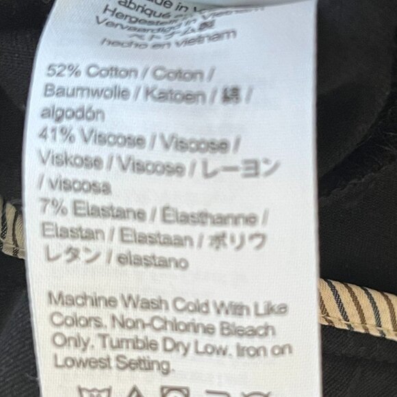 J. Crew Hayden kickout crop pants black 8P women - Picture 12 of 12